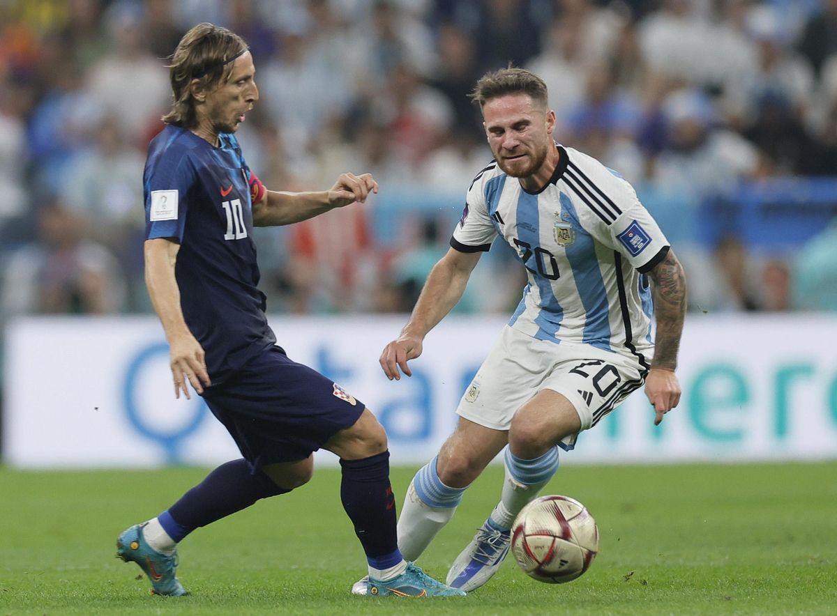 Mundial de Qatar | Argentina - Croacia, en imágenes