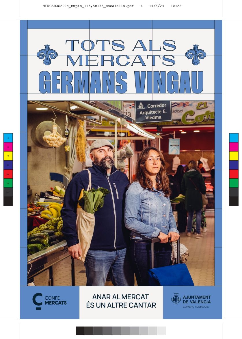 Así es la nueva campaña de los Mercados Municipales de València