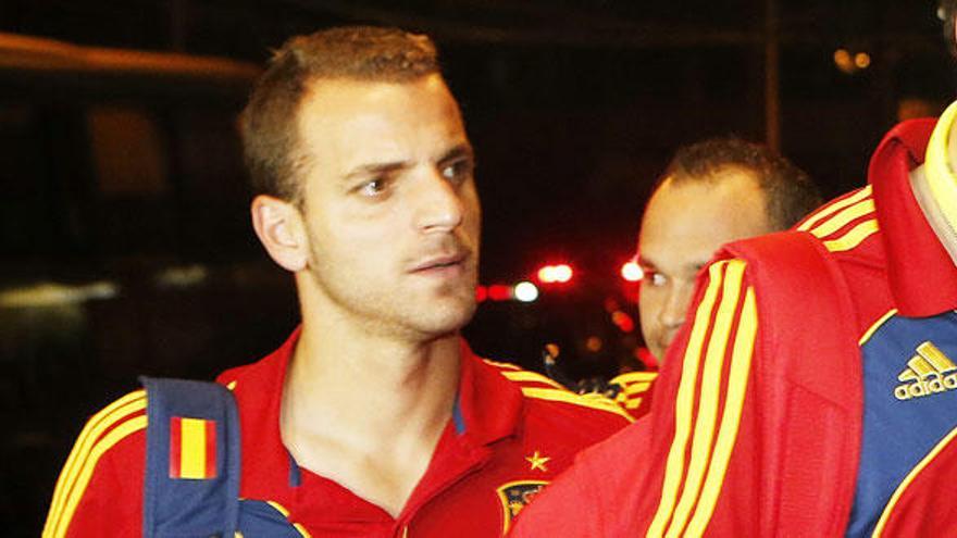 Roberto Soldado, delantero de la selección