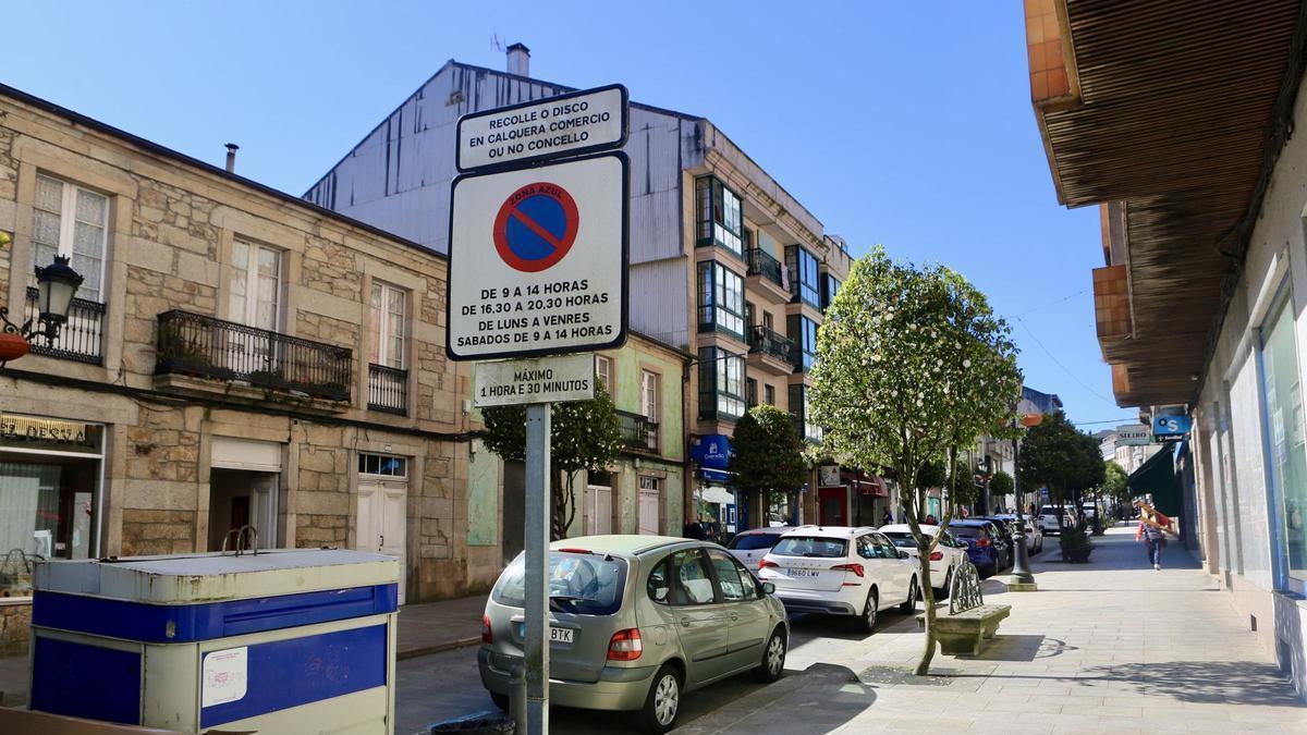 Vista de la Rúa Principal.