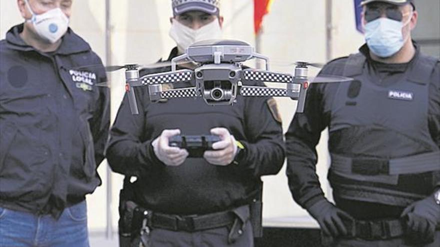 Onda incorpora un dron de apoyo a la labor de vigilancia de la policía