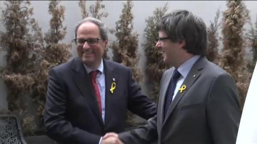 Quim Torra y Carles Puigdemont se reúnen en Berlín