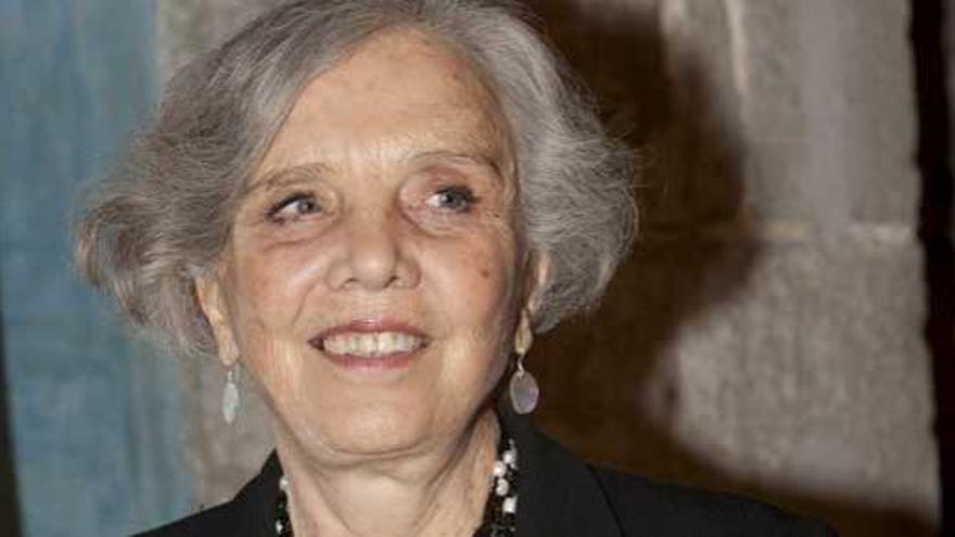 La periodista y escritora Elena Poniatowska