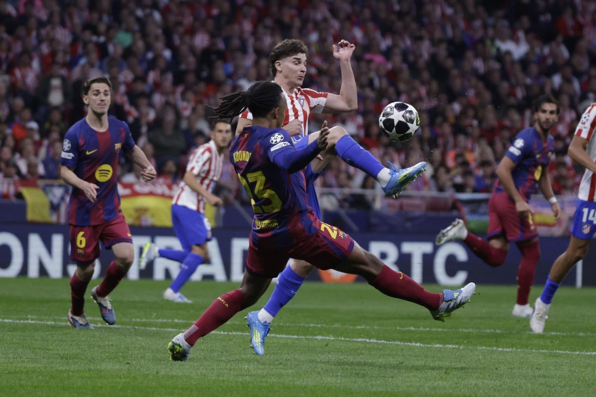 Champions League: Atlético - Barcelona, en imágenes. Champions League: Atlético - Barcelona, en imágenes.