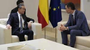 El ministro de Exteriores chino, Wang Yi visita España