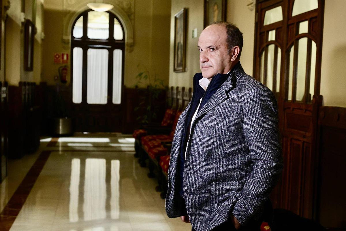 Jesús Rodríguez Morán, conocido como Chus Mirantes, empresario de la mina de Cerredo.