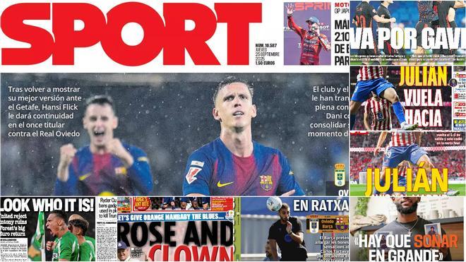 Las portadas de la prensa deportiva de hoy