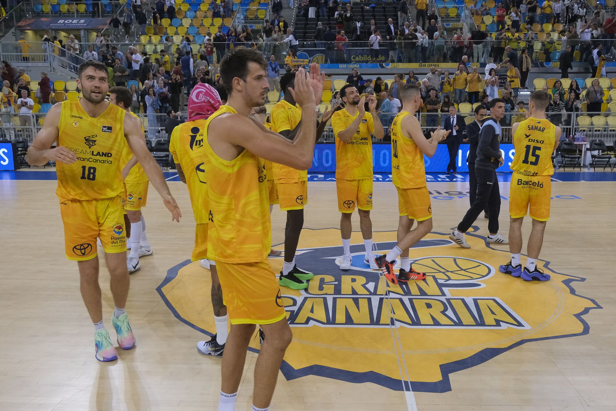 El partido CB Gran Canaria-Joventut, en imágenes