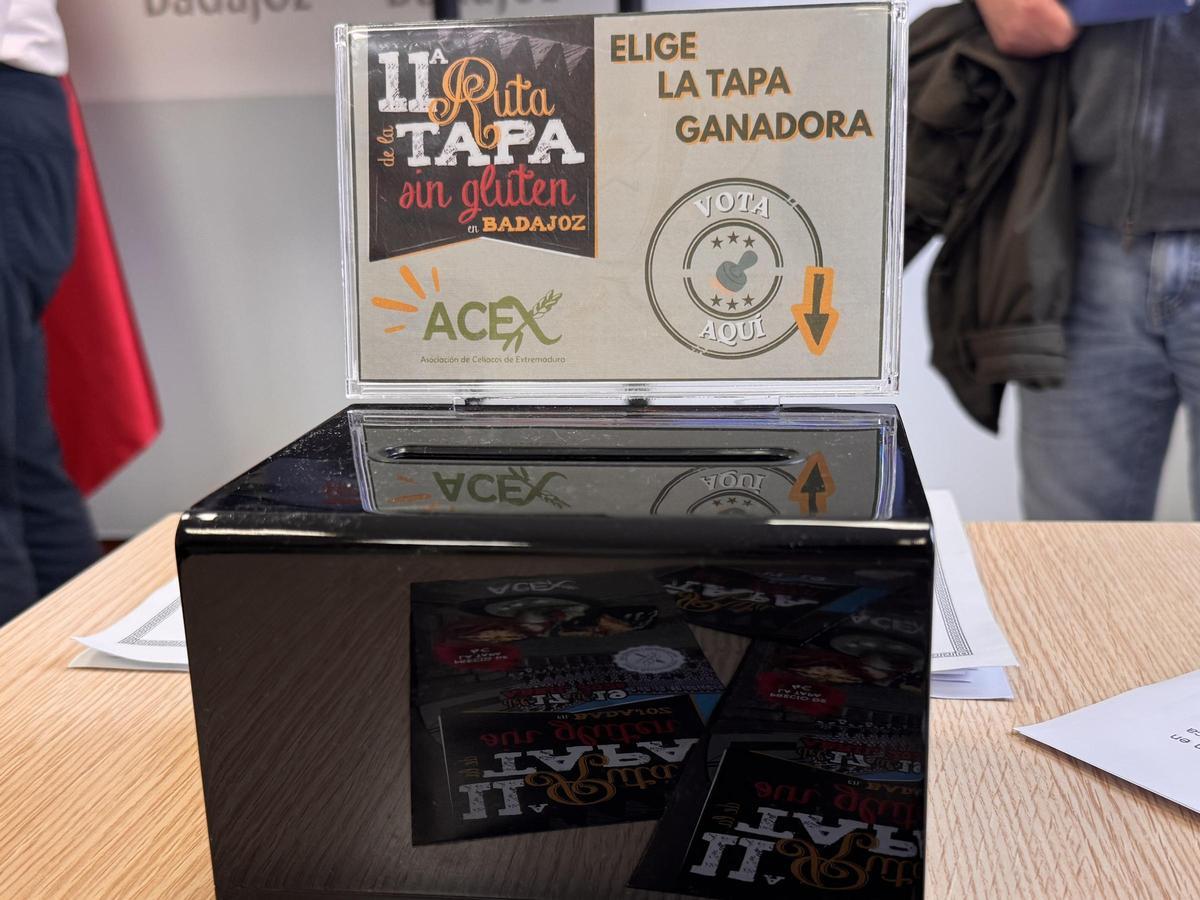 Urna donde se deciden los establecimientos ganadores