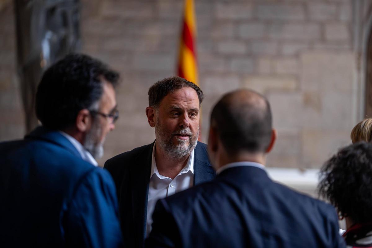 Salvador Illa y Oriol Junqueras sellan el pacto de presupuestos y consolidan la legislatura