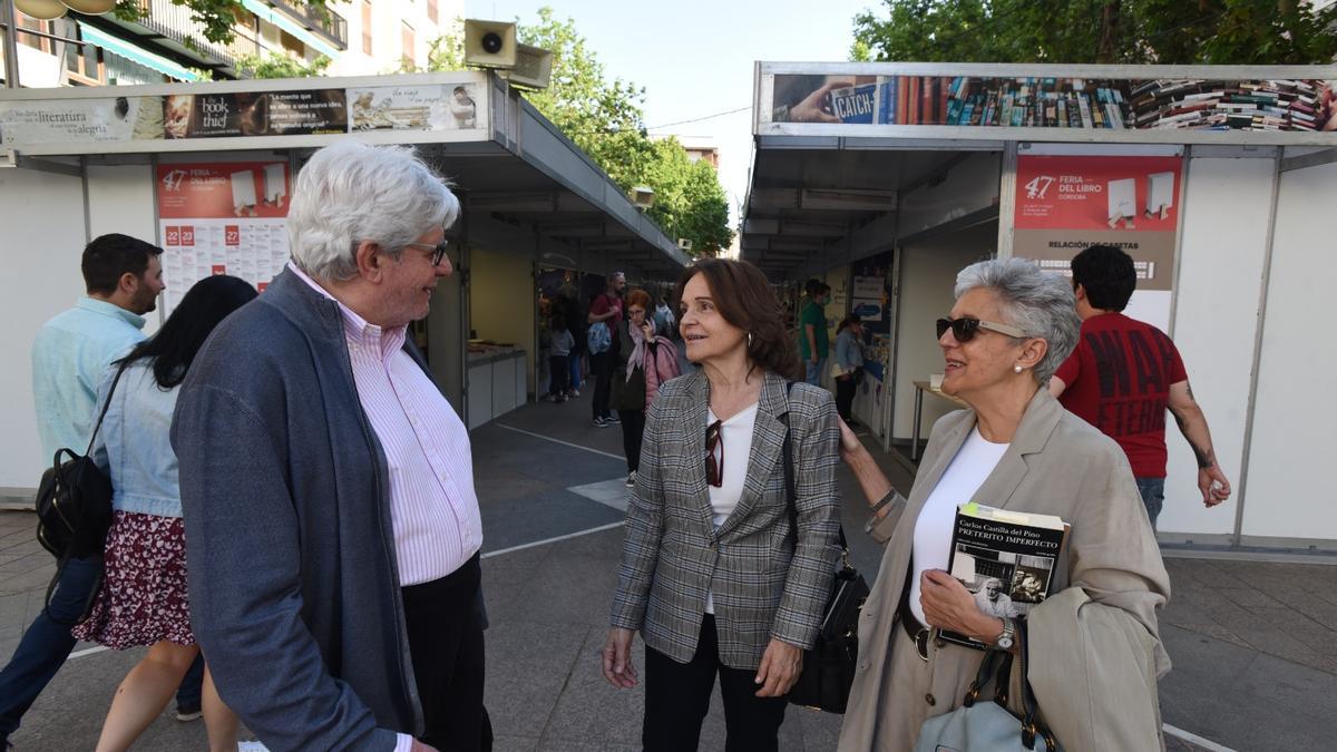 José María Valls, Celia Fernández y Anna Caballé han participado en el homenaje a Carlos Castilla del Pino.