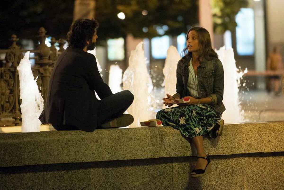 Rodaje de la película Nuestros amantes