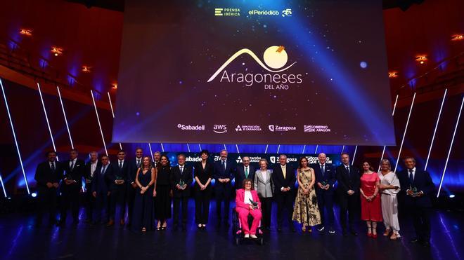 En imágenes | Así ha sido la gala de entrega de los Premios Aragoneses del Año 2026