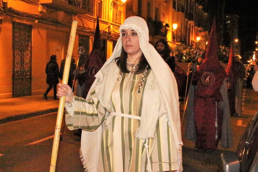 Procesión de la Flagelación y le cristo de la palma.