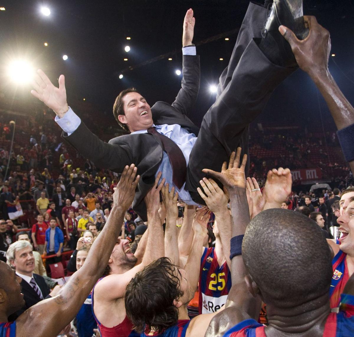Xavi Pascual surt al rescat