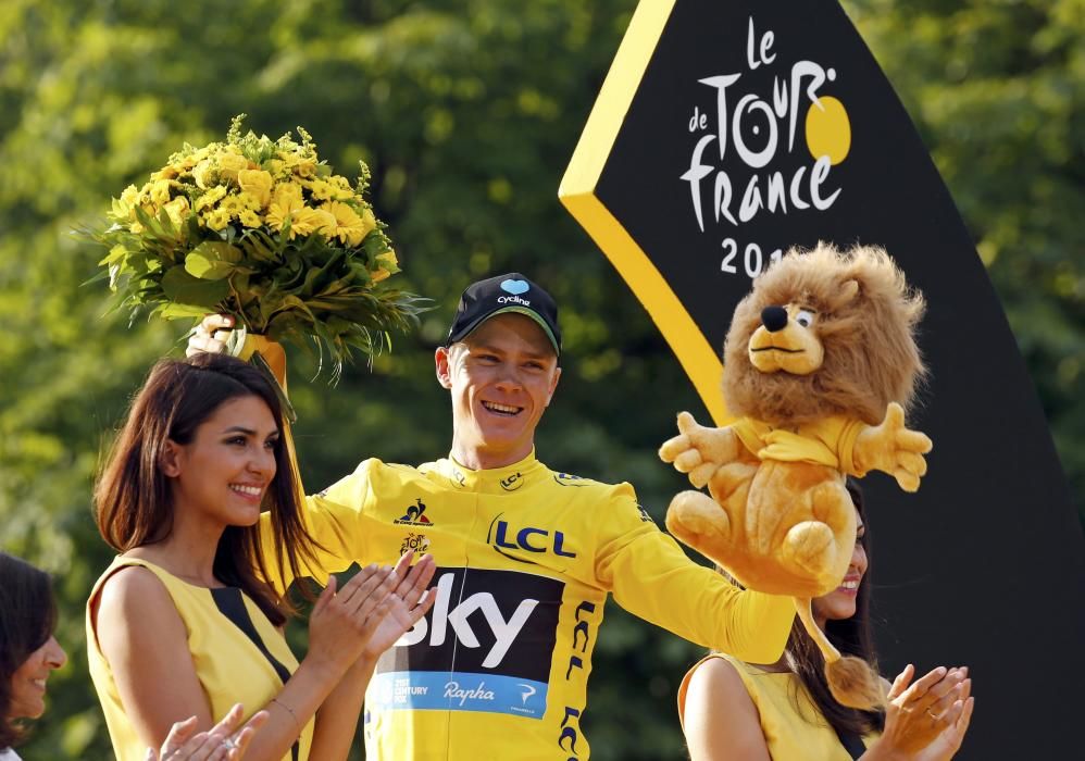 Chris Froome gana su tercer Tour de Francia