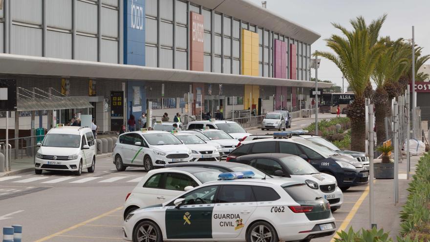 Incendio en el aeropuerto de Ibiza