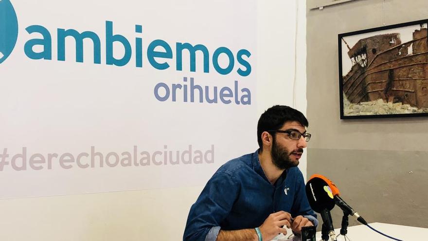 El edil Karlos Bernabé, Cambiemos Orihuela