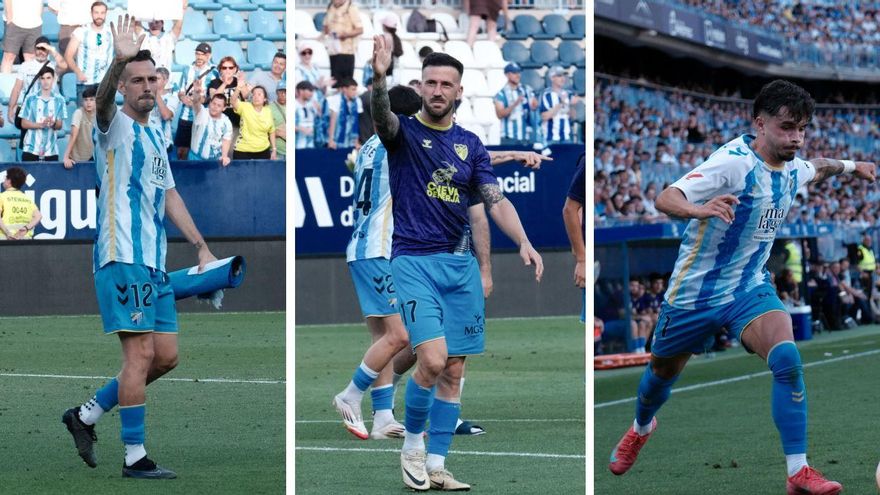 El Málaga CF comunica a Manu Molina, Dioni y Kevin que no cuenta con ellos