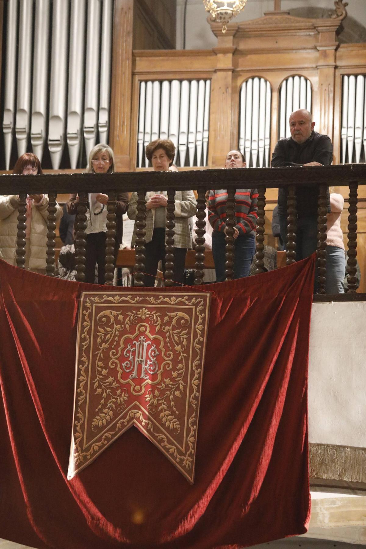 EN IMÁGENES: La primera misa del Socorro de Luanco