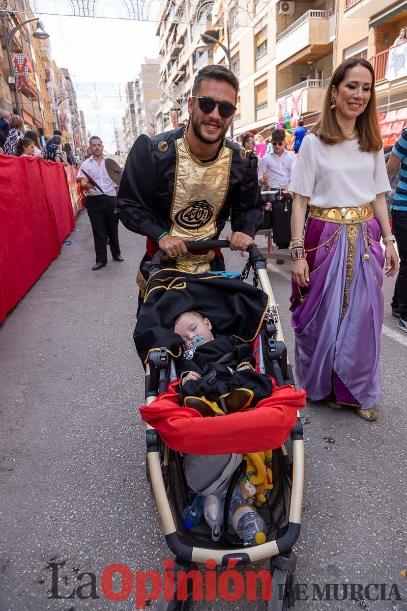 Desfile infantil del Bando Moro en las Fiestas de Caravaca