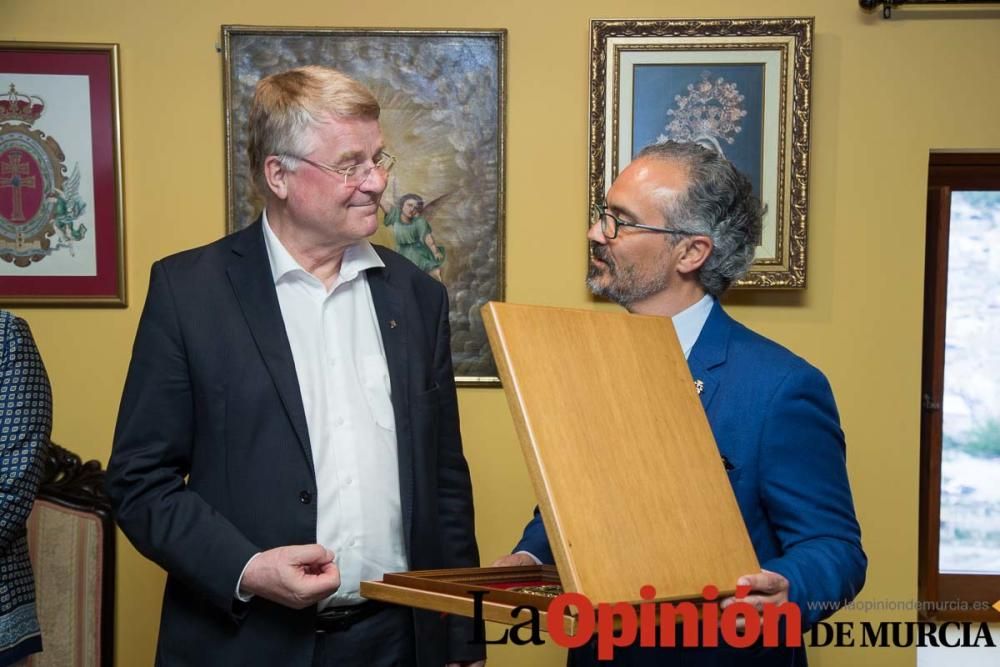 Visita de Markku Markkula a Caravaca