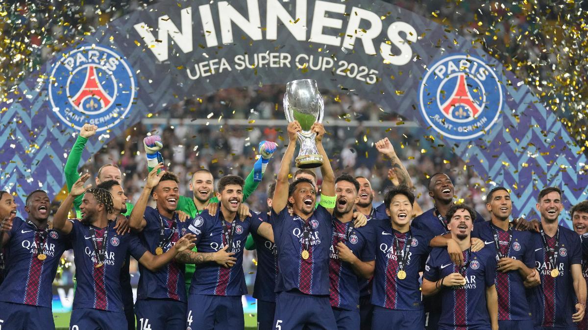 El PSG, supercampeón de Europa