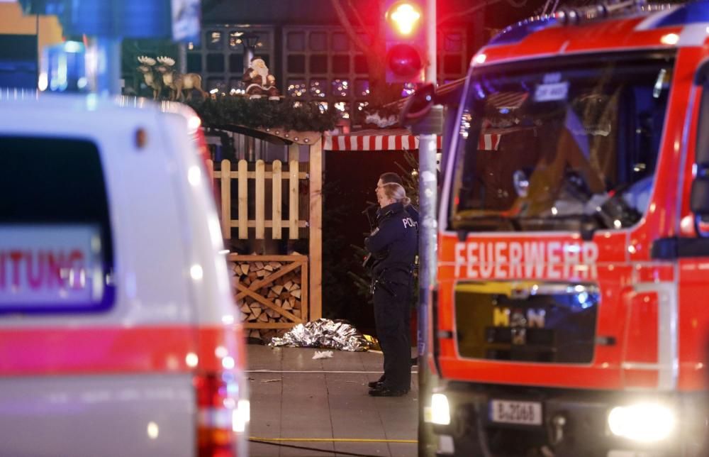 Atropello en un mercado navideño en Berlín