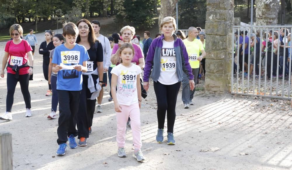 Alrededor de 3.000 personas participaron en la mañana del domingo en la marcha solidaria de 9 kilómetros de Aspanaex.