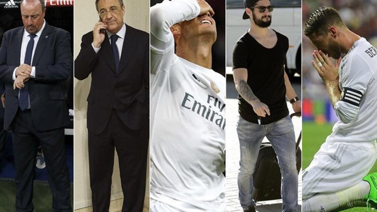 El Real Madrid, en plena crisis