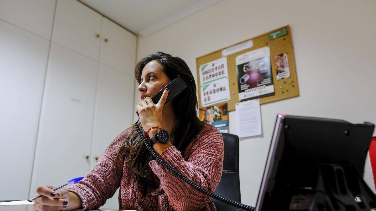 Silvia Florido, psicóloga y técnica del Proyecto de Mayores del Teléfono de la Esperanza de Canarias.