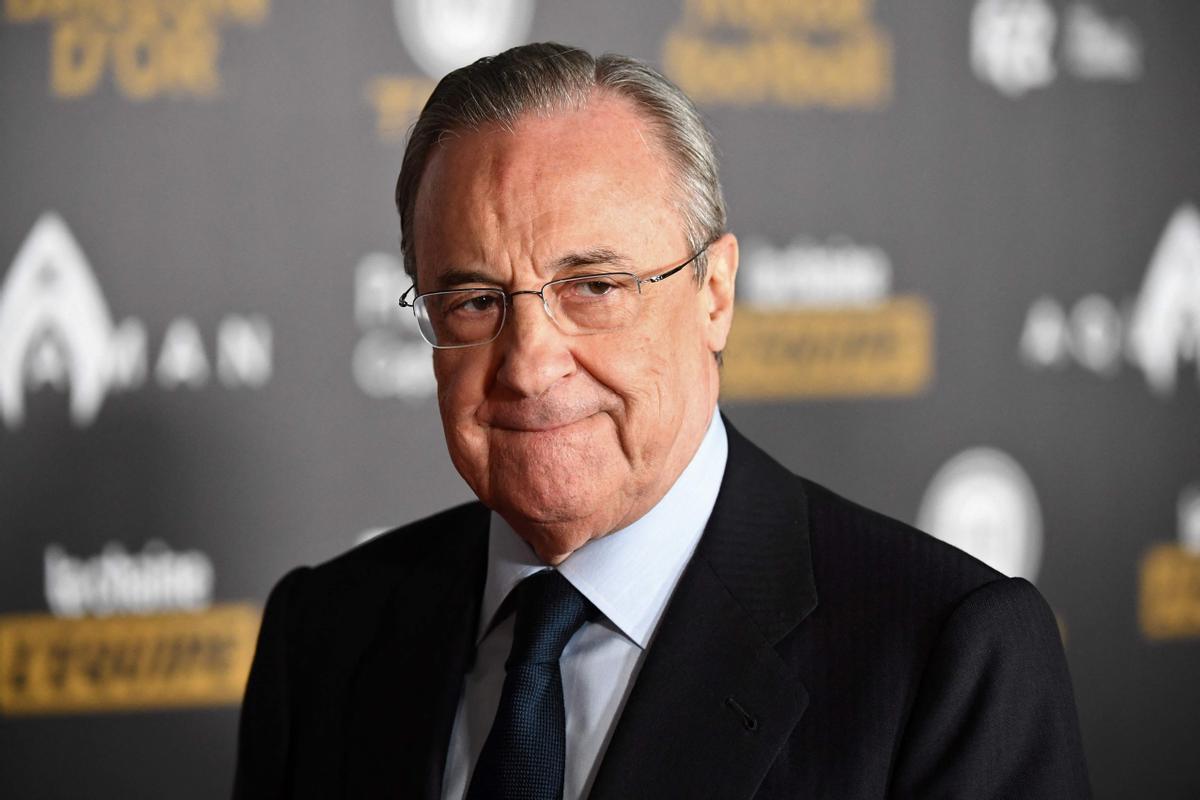 El presidente del Real Madrid, Florentino Pérez.