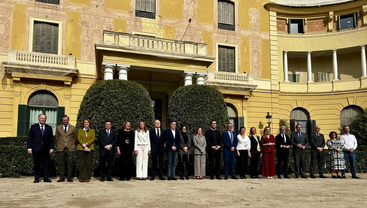 Consejo Interterritorial de Internacionalización presidido por el ministro Carlos Cuerpo, con los consejeros auonómicos, este miércoles.