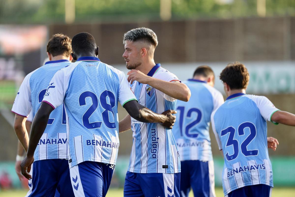 Foto del partido entre el Málaga CF 2-2 Al Ittihad