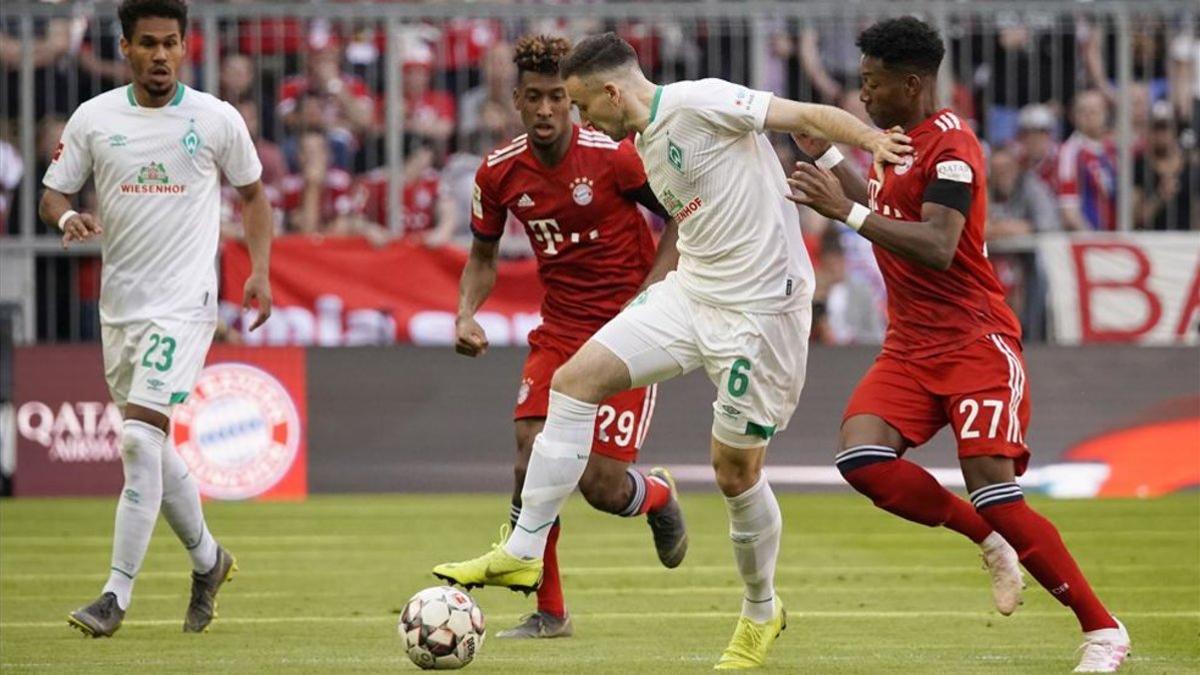 Bayern y Werder Bremen se enfrentaron en la última jornada de liga