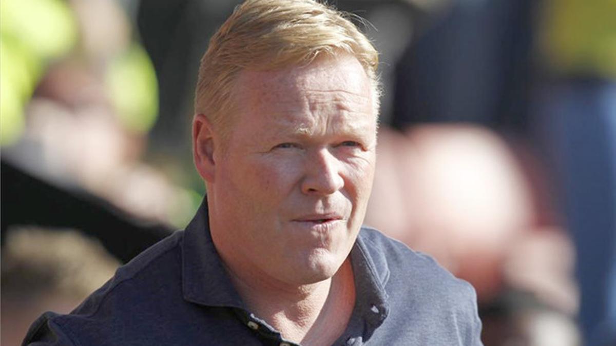 Ronald Koeman ha querido estar al lado de la familia Cruyff