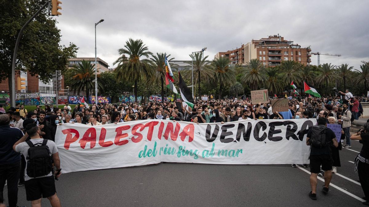 Miles de manifestantes vuelven a las calles de Barcelona en defensa de Palestina y la Flotilla