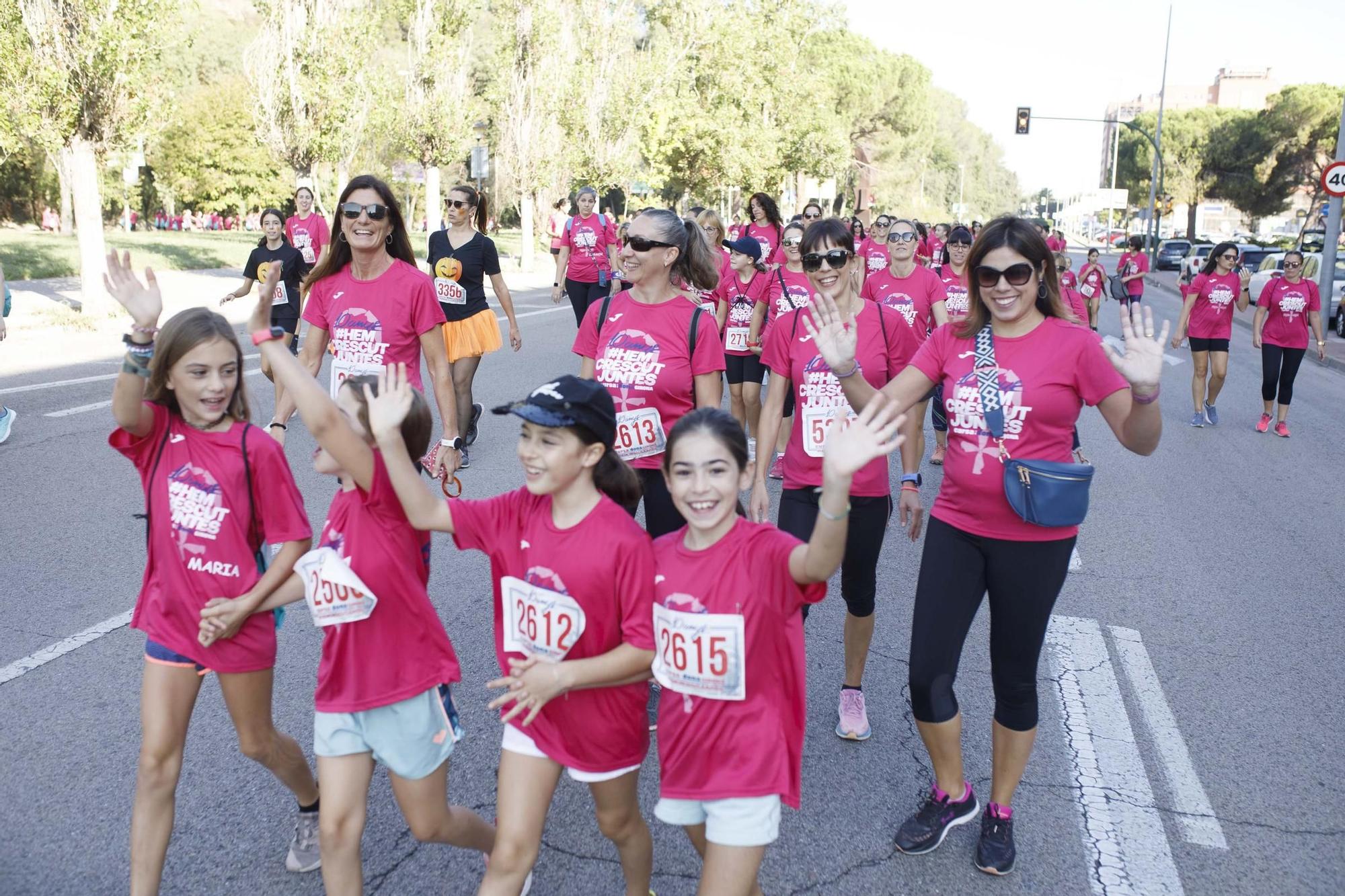 Les millors imatges de la 10a edició de la Cursa de la Dona