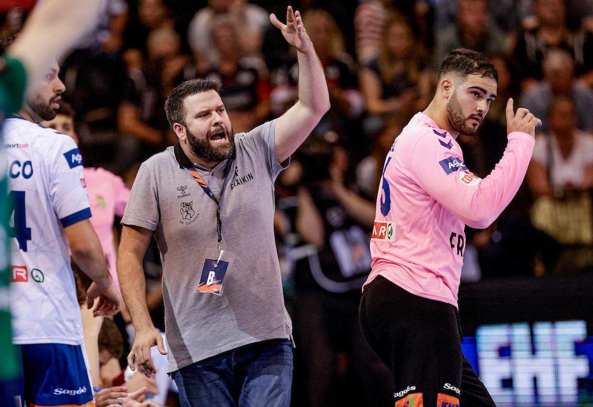 Antonio Rama y Rangel durante el partido