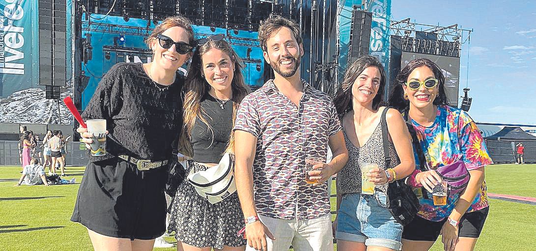 María Servera, Isabel Atiénzar, Marcelo García, Ana Carretero y Catalina Echevarría.