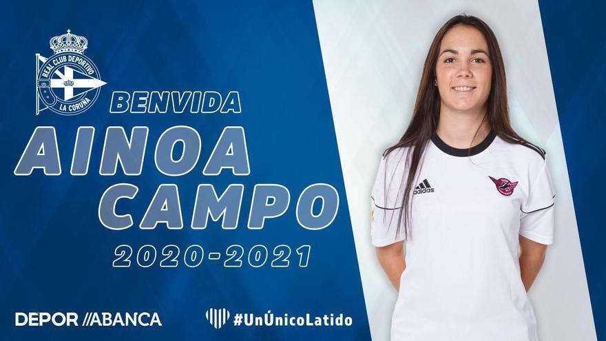 Ainoa Campo, nueva jugadora del Deportivo Abanca