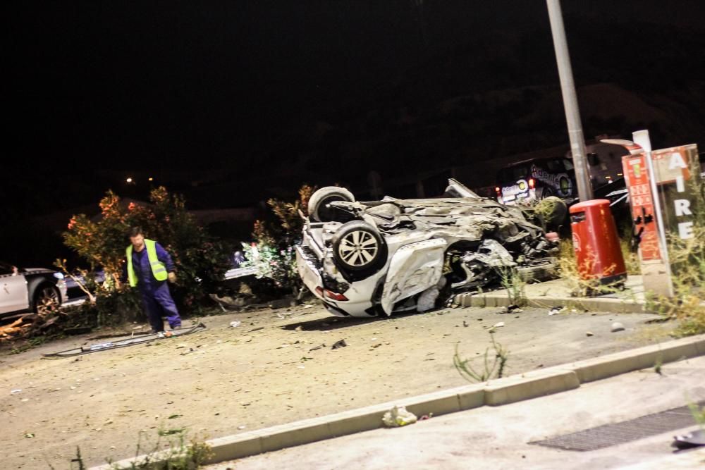 Accidente en la A-31 a la altura de Petrer