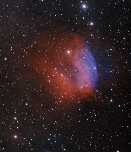 Imagen de la Nébula Planetaria Sh2-174 del Observatorio Nacional de Astronomía Óptica