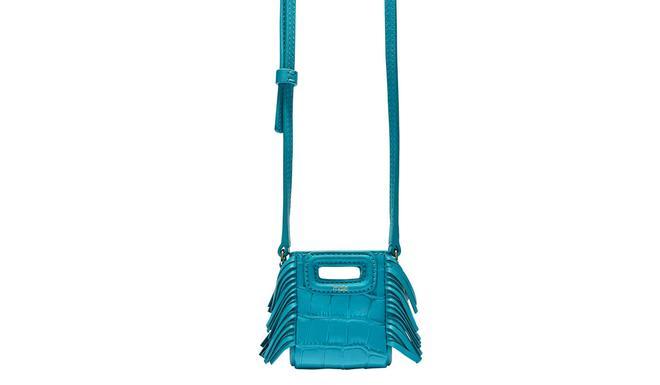 Mini bolso de piel de Maje