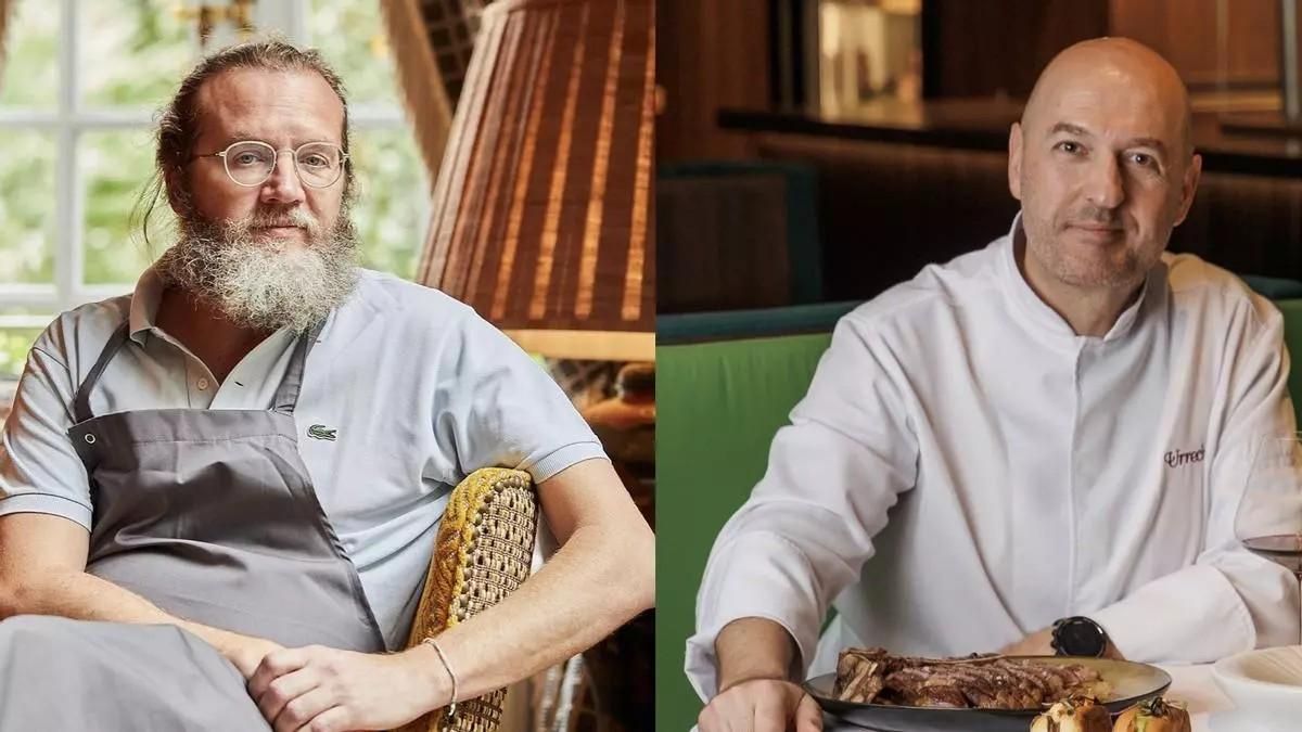 Rafa Peña e Íñigo Urrechu, dos de los chefs que han conectado Barcelona y Madrid en los últimos tiempos.