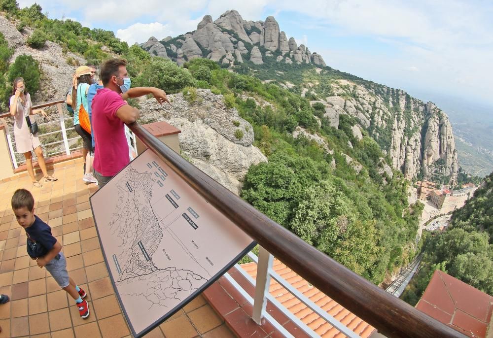 El funicular de la Santa Cova torna a funcionar