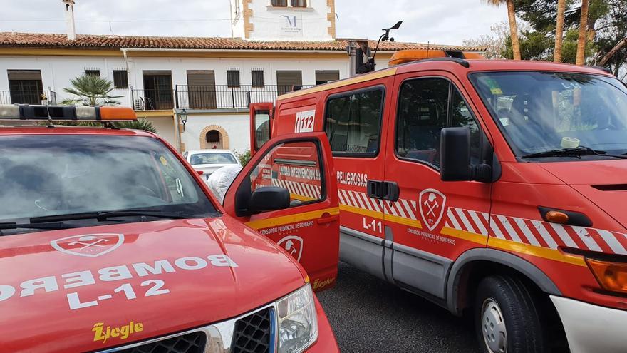 Vehículos del Consorcio Provincial de Bomberos de Málaga.