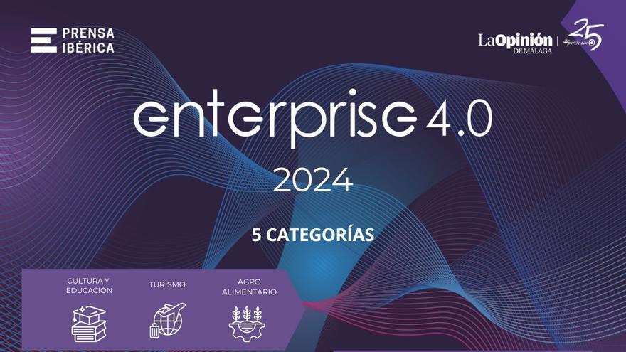 Llega la XIV edición de los Premios Enterprise 4.0 de  La Opinión de Málaga