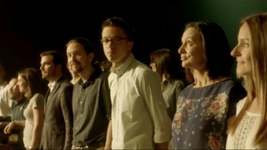 Unidos Podemos lanza su nuevo spot: Tablas