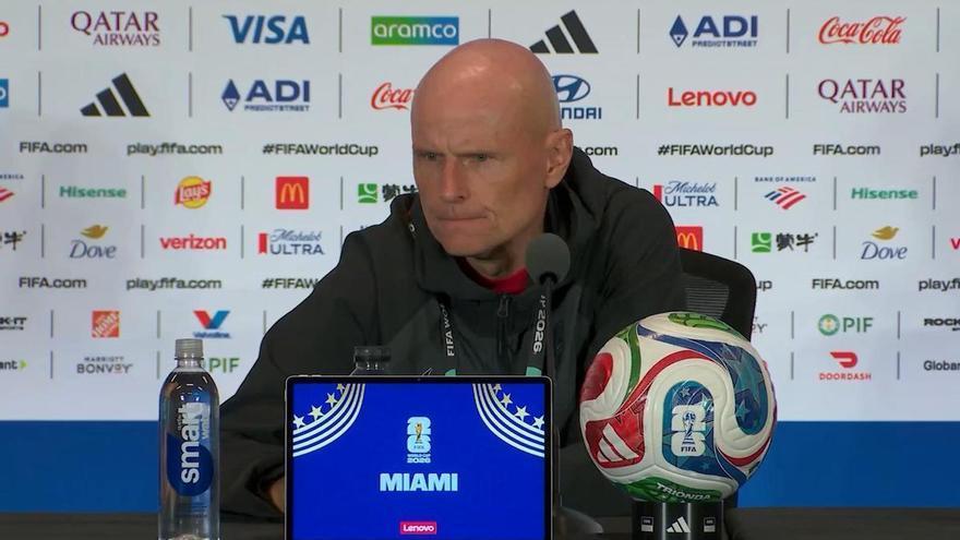 Solbakken: "La cámara aérea probablemente merece una asistencia en el gol de Inglaterra"